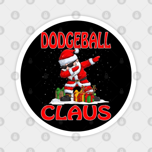 Dodgeball Santa Claus Reindeer Christmas Matching Costume Magnet by intelus